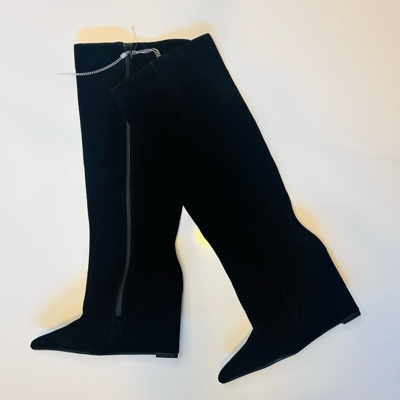 Gianni Bini Elegant Black Knee-High Women's Boots size 6.5M (G) - Picture 7 of 7